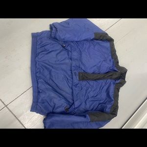 Men’s XL Nike black and blue windbreaker pullover